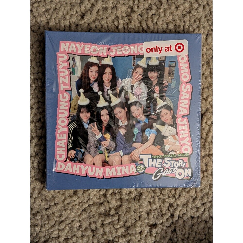 Twice KPOP Tiny Vinyl Target Exclusive Blue Ten: The Story Goes On